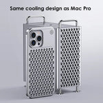 iPhone 15 Series Aeromesh Metallic Case