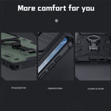 Armor Pro Slide Camera Protection Back Case For Samsung Galaxy S23 Ultra