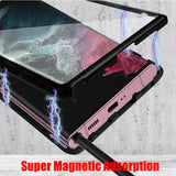 Magnetic Double Sided Glass Phone Case for S21/S22 Series