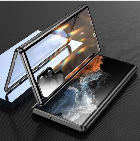 Luxury Magnetic  Metal 360° For Samsung Galaxy S23