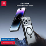 XUNDD Cyber Series MagSafe Stand Hybrid Case - iPhone