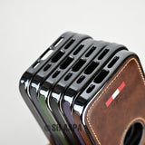 iPhone 15 Series Luxury Handmade Genuine Leather Case