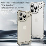 iPhone 15 Series Minimalist Case with Camera Rings