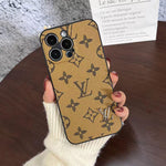 Premium LV Leather IPhone case - CASESFULLY