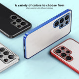 Luxury Plating Case For Samsung Galaxy S22 Series