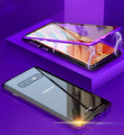 Funda magnética completa para Samsung Galaxy S10 S10 Plus (vidrio frontal y posterior)