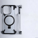 Frosted Anti-Fall Magsafe Ring Stand Case - iPhone